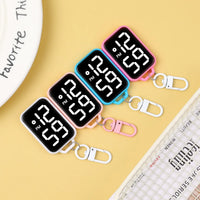 Big-Screen LED Digital Watch Keychain