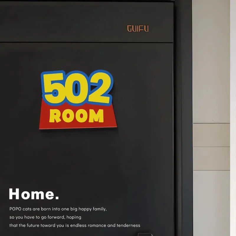 Toy Story Customised Light Luxury House Numbers