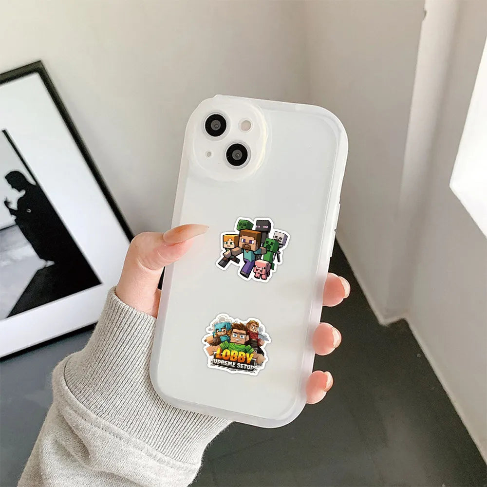 Minecraft Premium Vinyl Sticker Pack (50 Pcs)