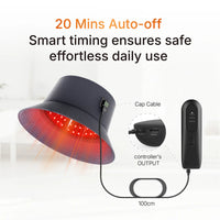 CureMe Red Light Fisherman's Hat