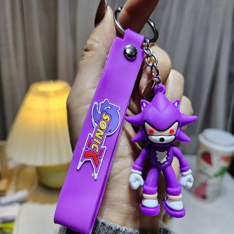 Sonic Speed Squad Keychain