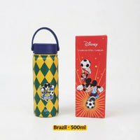 DZNY Mickey Mouse World Cup Football Edition Insulated Bottle (500 ml)