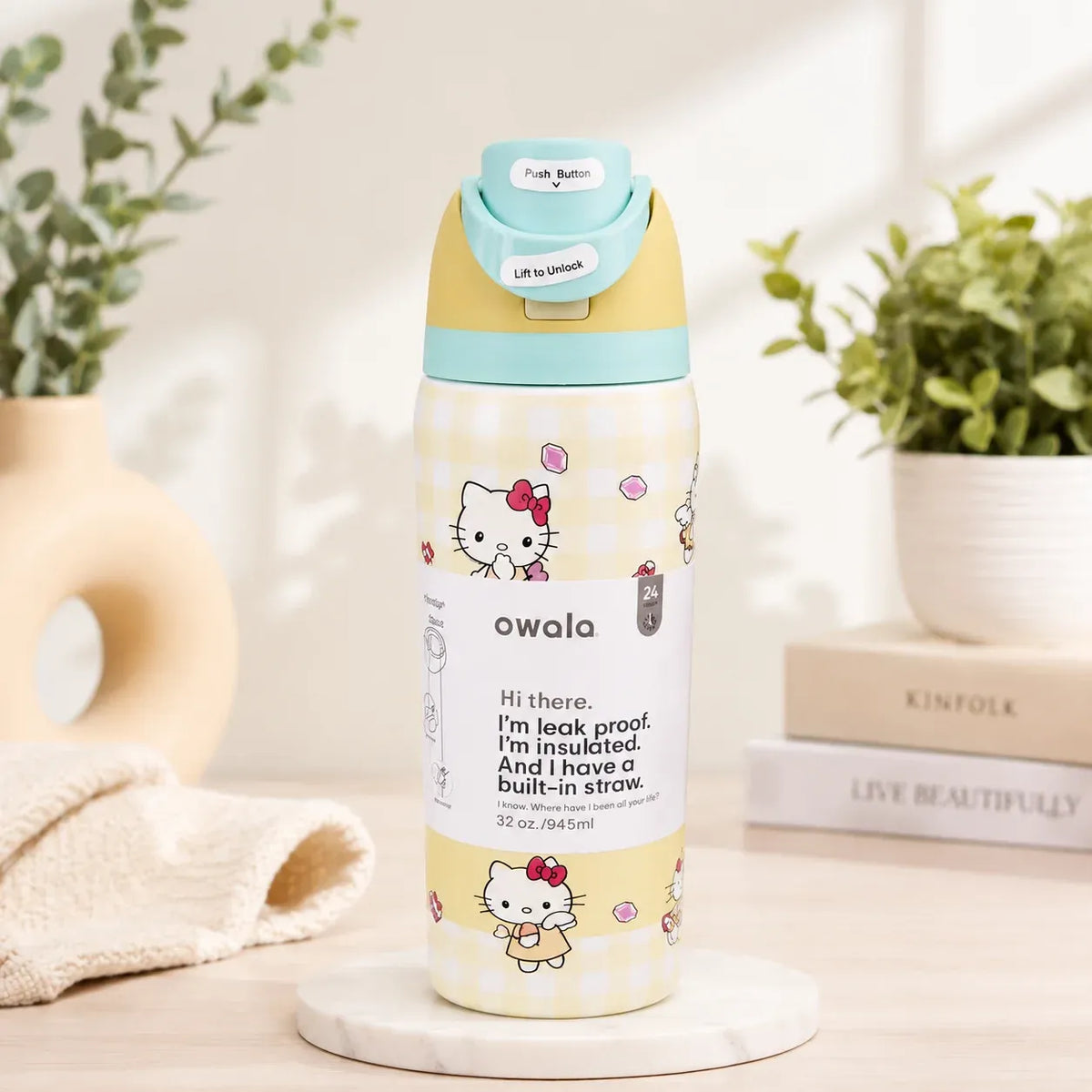 Owala FreeSip Insulated Water Bottle (24 oz/ 32 oz)
