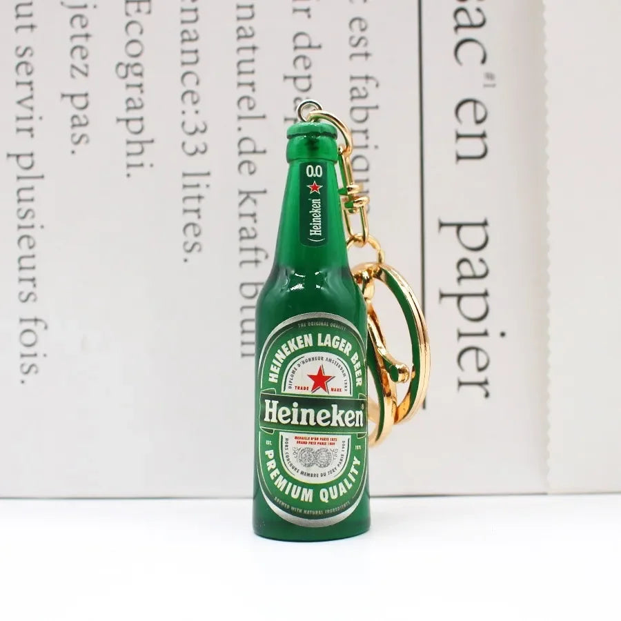 Heineken Brew Buzz Bottle Keychain