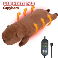 Relaxing Capybara Shaped Heating Belt