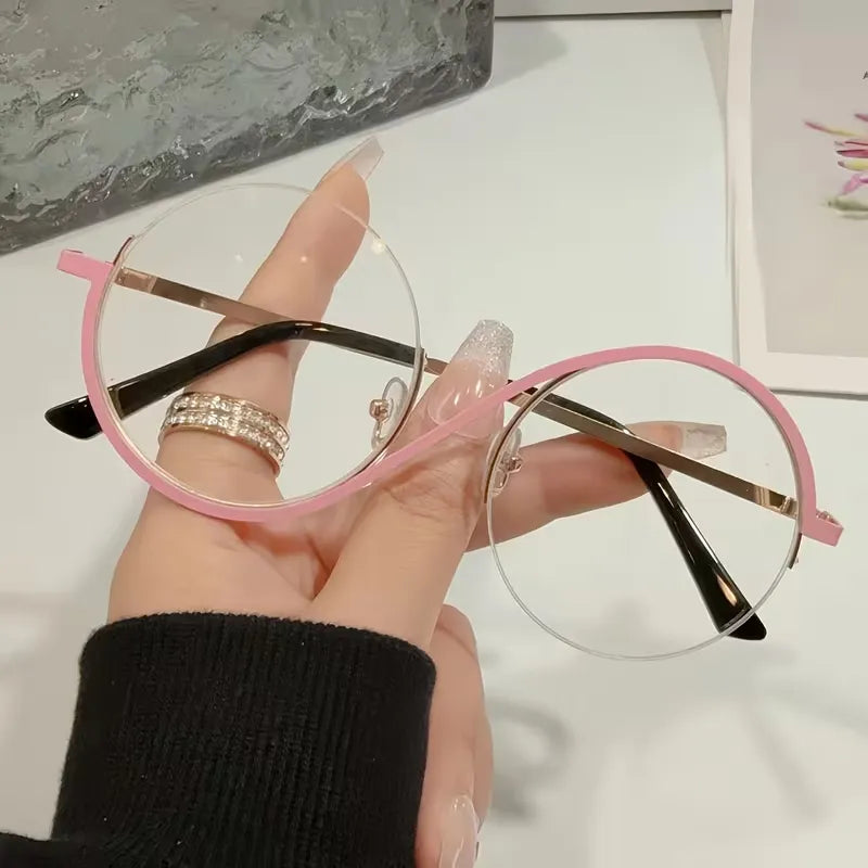 Cyberpunk Wave Infinitum Round Optical Glasses