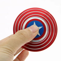 Superhero Focus Shield Fidget Spinner