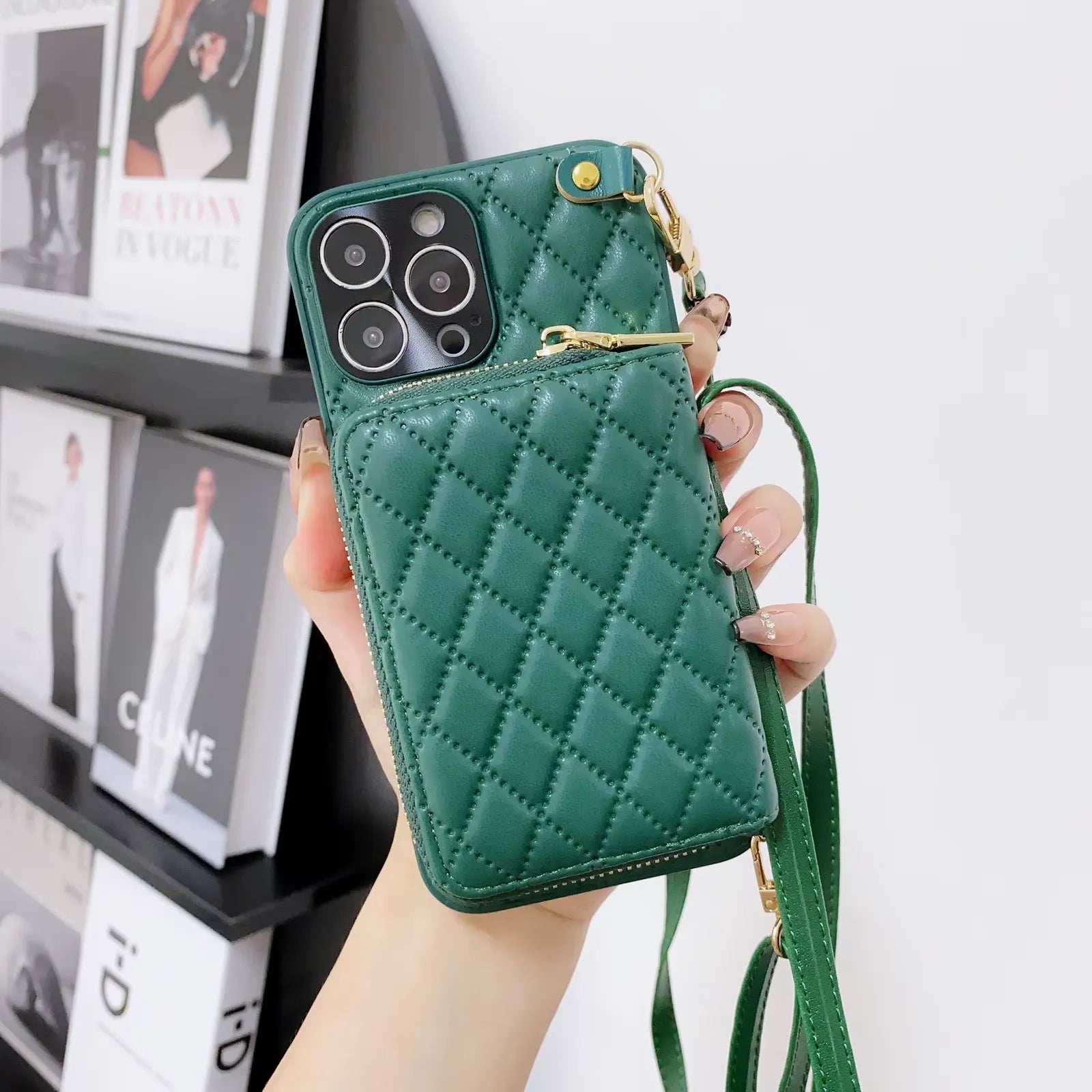 Hands-Free Glam Crossbody Case (for iPhones)