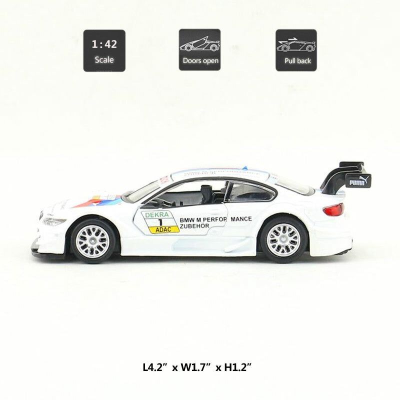 Track Titan BMW M3 DTM 1:42 Die-Cast Car