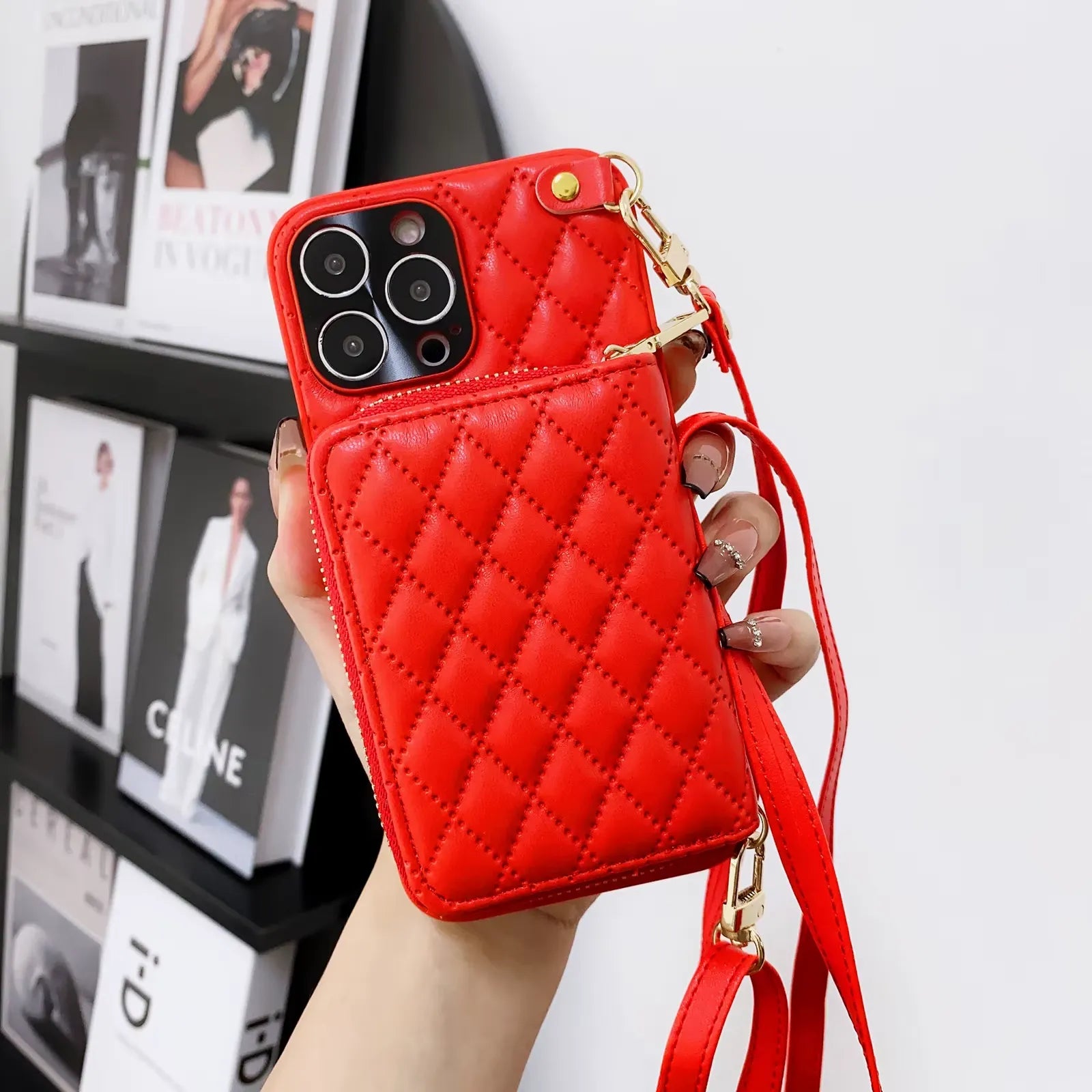 Hands-Free Glam Crossbody Case (for iPhones)