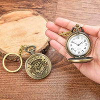 Classic Elegance Pocket Watch Keychain