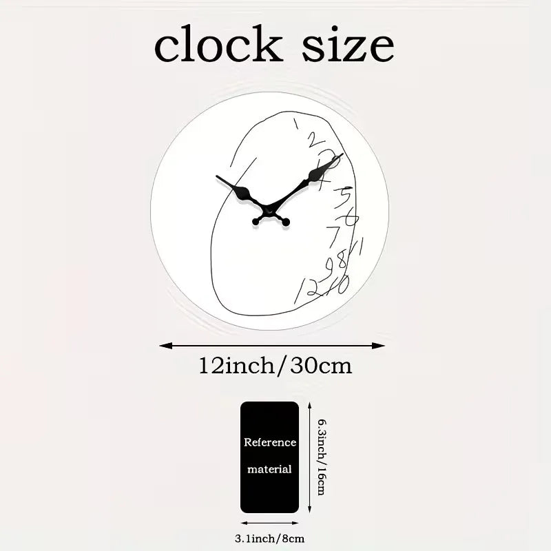 Doodle Dial Premium Silent Graffiti Wall Clock