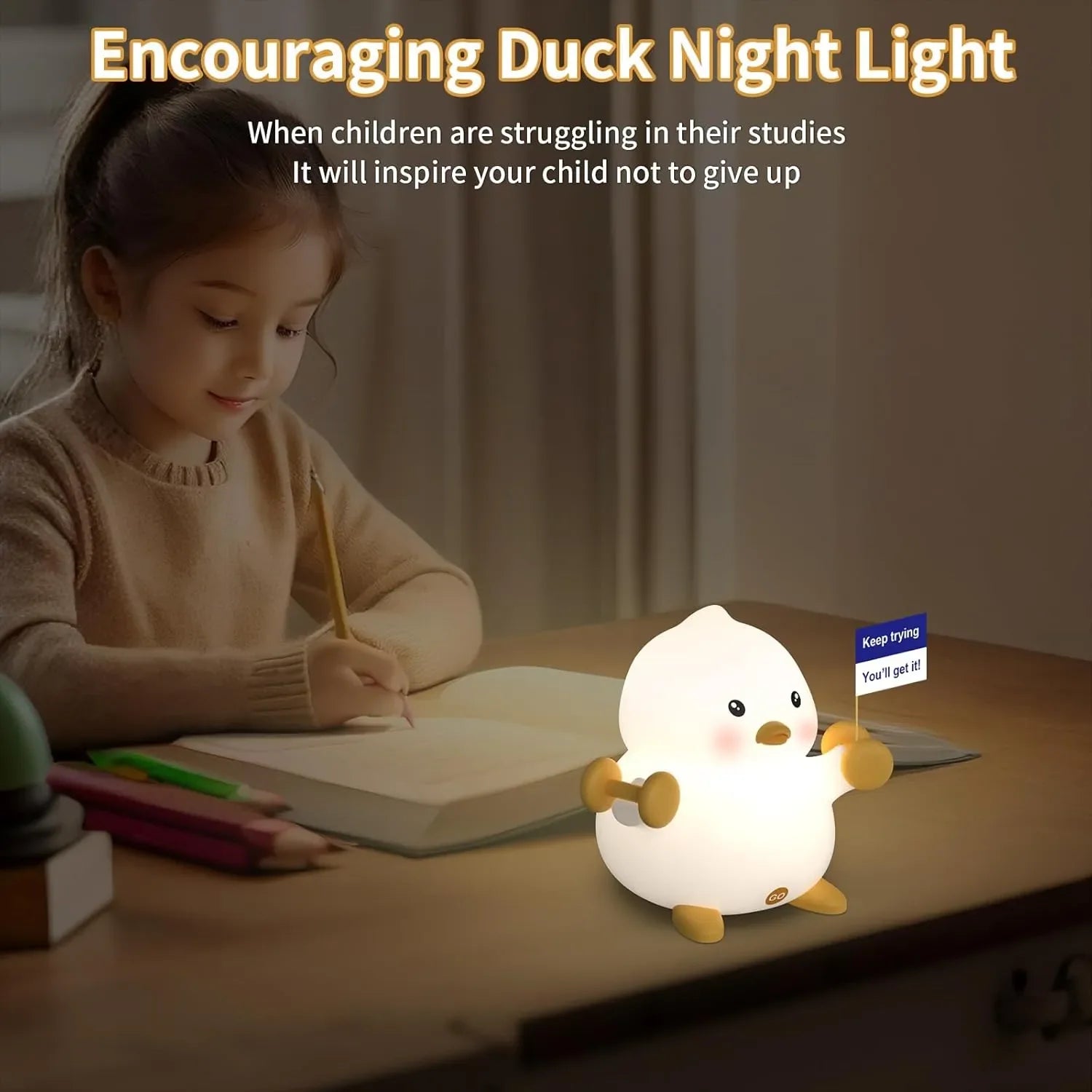 Fighting Duck Combat Quack Night Light