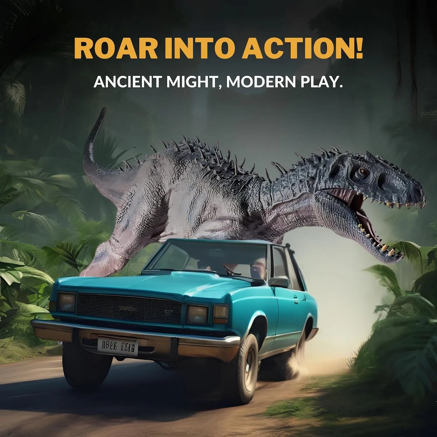 Jurassic World Realistic Indominus Rex Figure (34 cm)