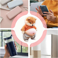 3D Chubby Puppy Belly Squishy Fidget Sticker