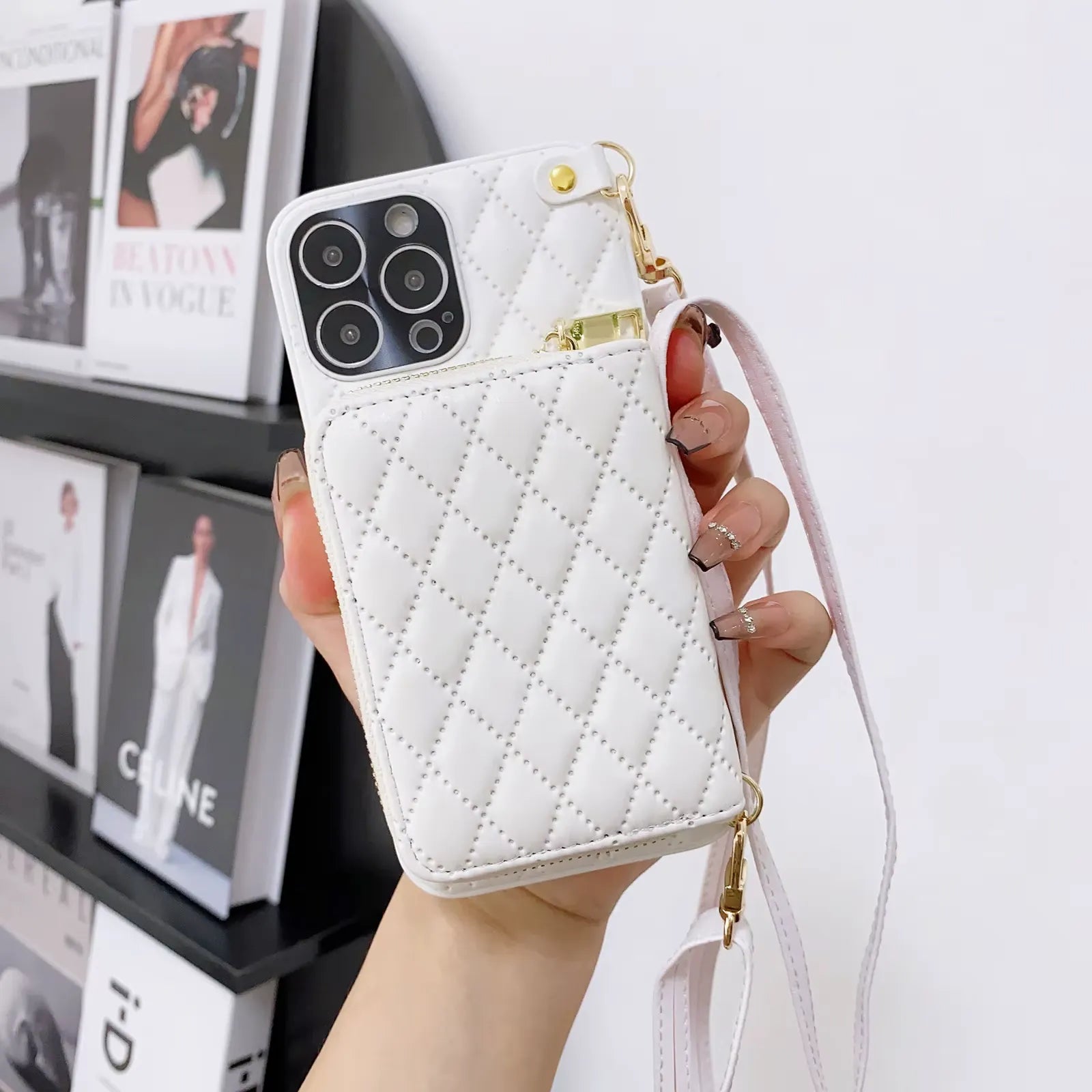 Hands-Free Glam Crossbody Case (for iPhones)
