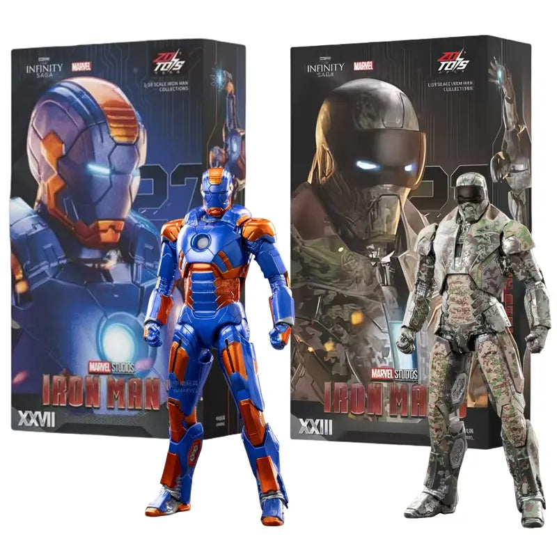 ZD Toys Iron Man MK27 and MK23 Action Figures