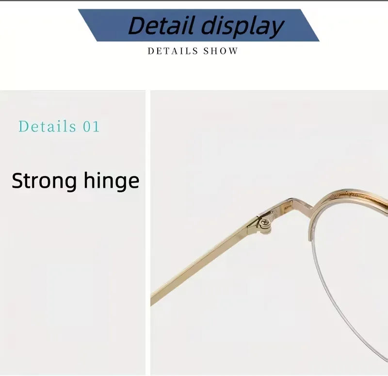 Cyberpunk Wave Infinitum Round Optical Glasses