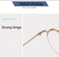 Cyberpunk Wave Infinitum Round Optical Glasses
