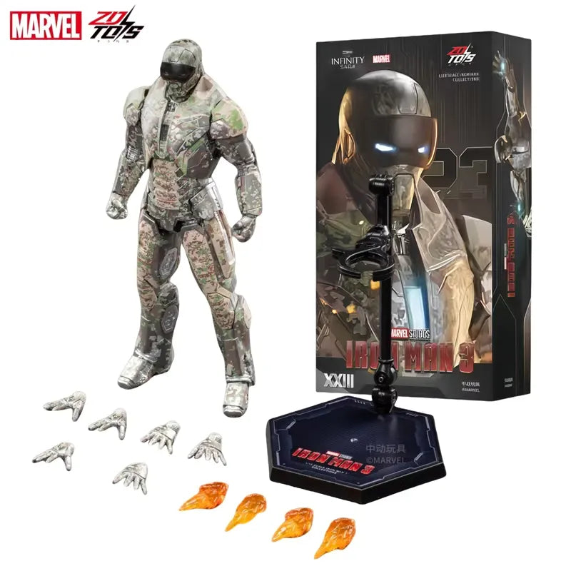 ZD Toys Iron Man MK27 and MK23 Action Figures
