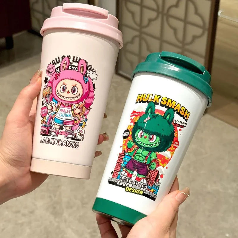 StarBX Labubu Avengers Insulated Cup (500 ml)