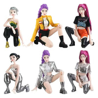 K-Pop Demon Hunters Kneeling Posture Figures