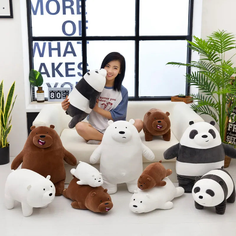 We Bare Bears Classic Plushies
