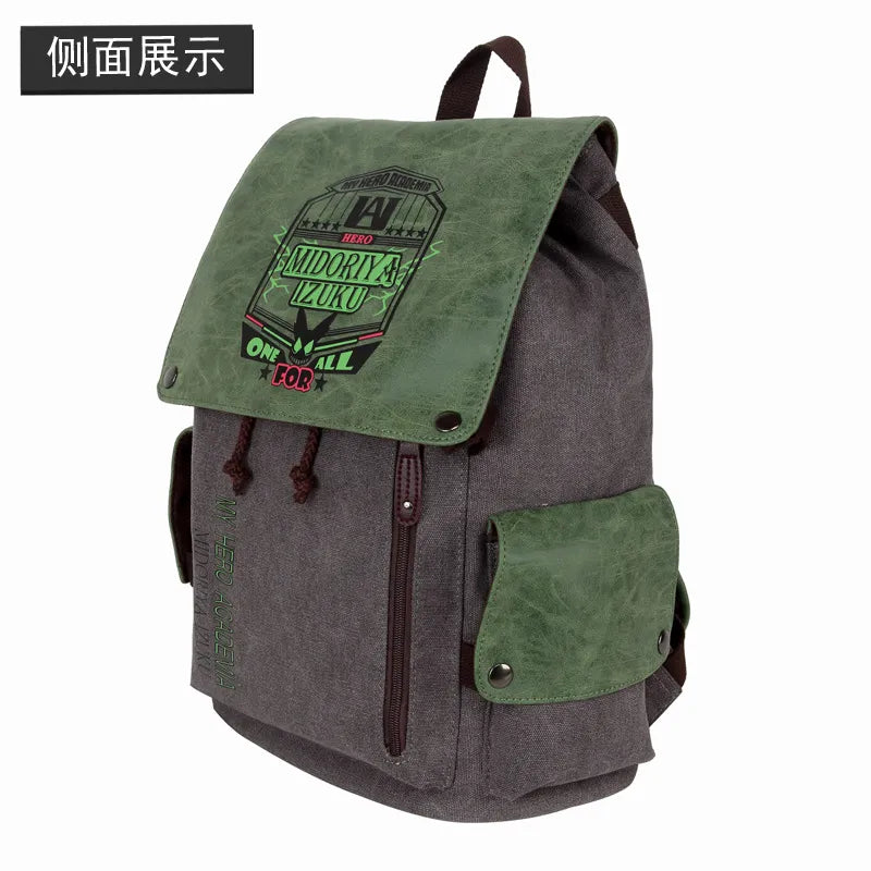 Anime Heroes Canvas Caryall Backpack