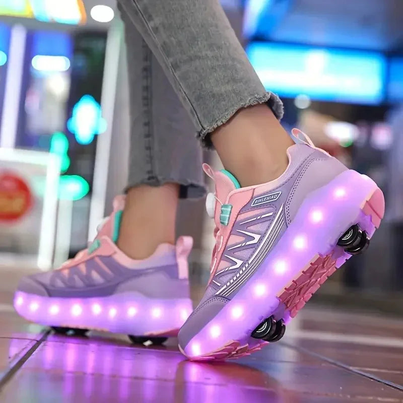 Gleam & Glide Light-Up Skate Shoes