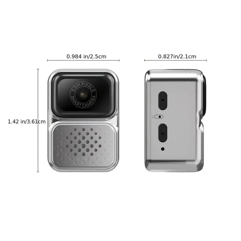 Mini Life Chrono-Capture Pendant Camera