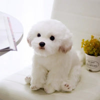 Premium Mink Fur Simulation Puppy Plush