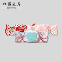Berry-Sweet Bonbon Twist Candy-Shaped Bag