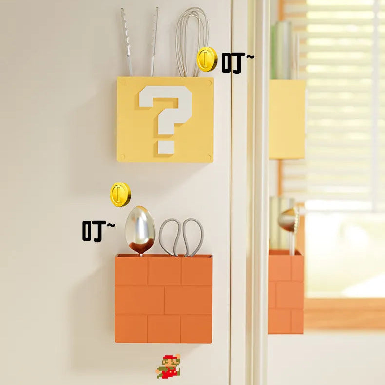 Super Mario Bros Magnetic Refrigerator Storage Box