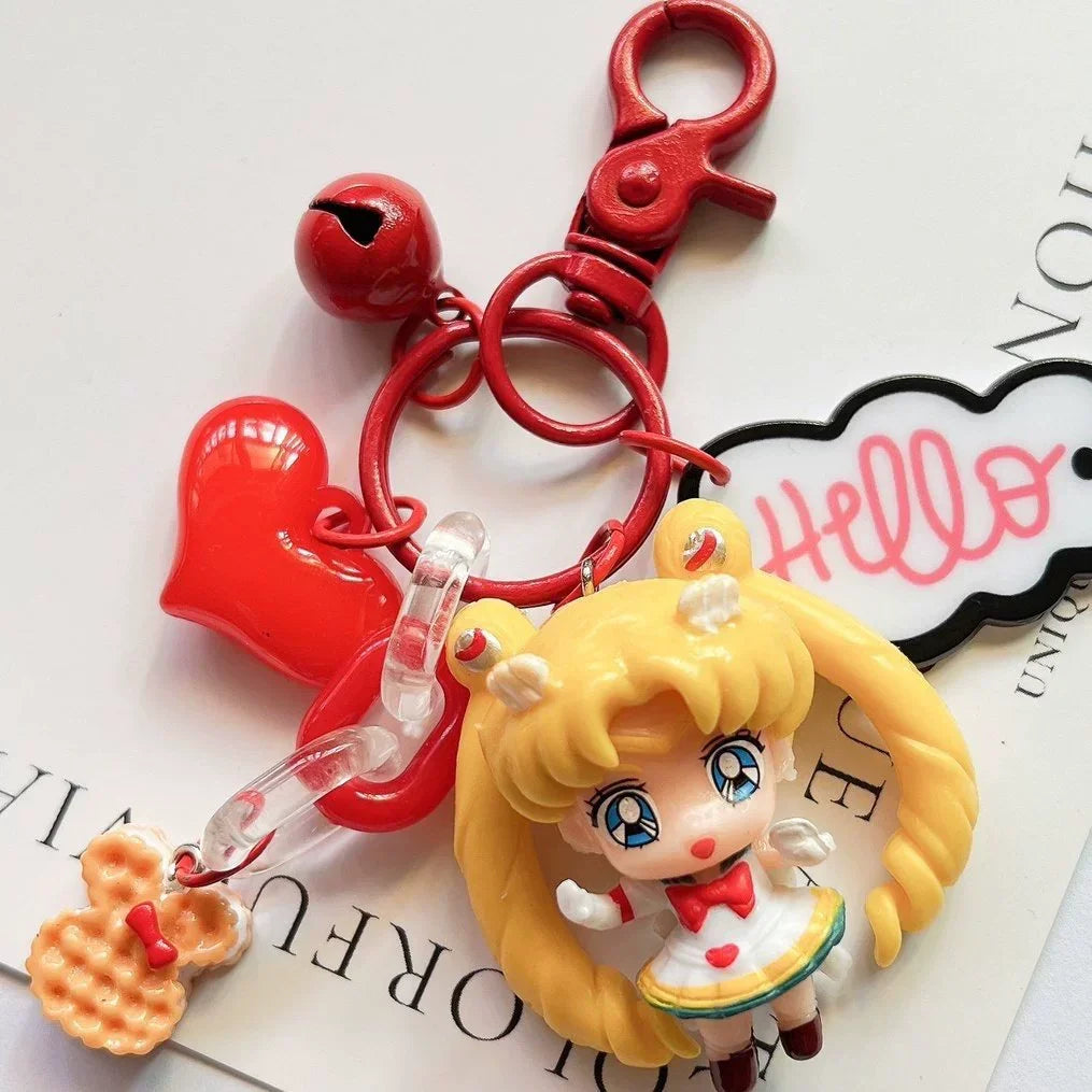 Sailor Moon Celestial Blocks Keychain