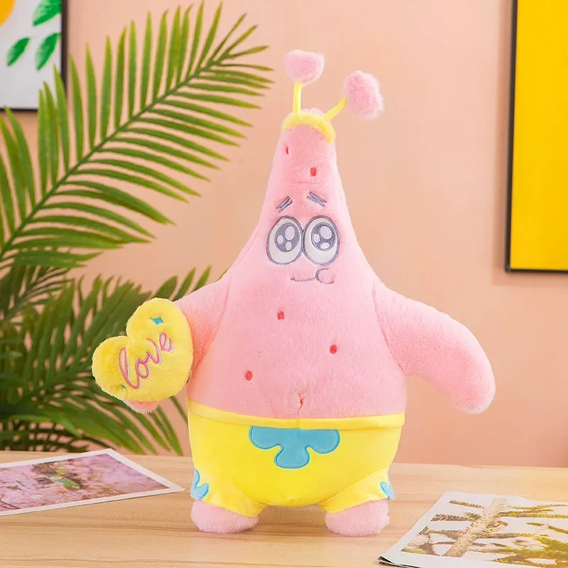 Patrick & SpongeBob Love Plushies