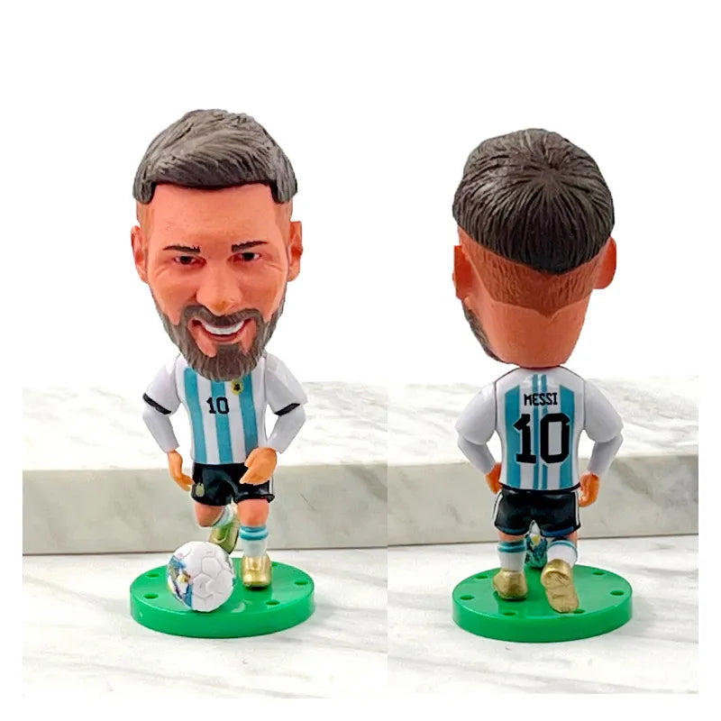Lionel Messi Mini Football Bobblehead Figurines