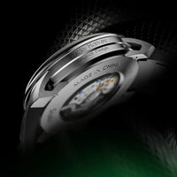 Lucky Harvey Master Series Kinetic Green Snake Automatic Mechanical Watch