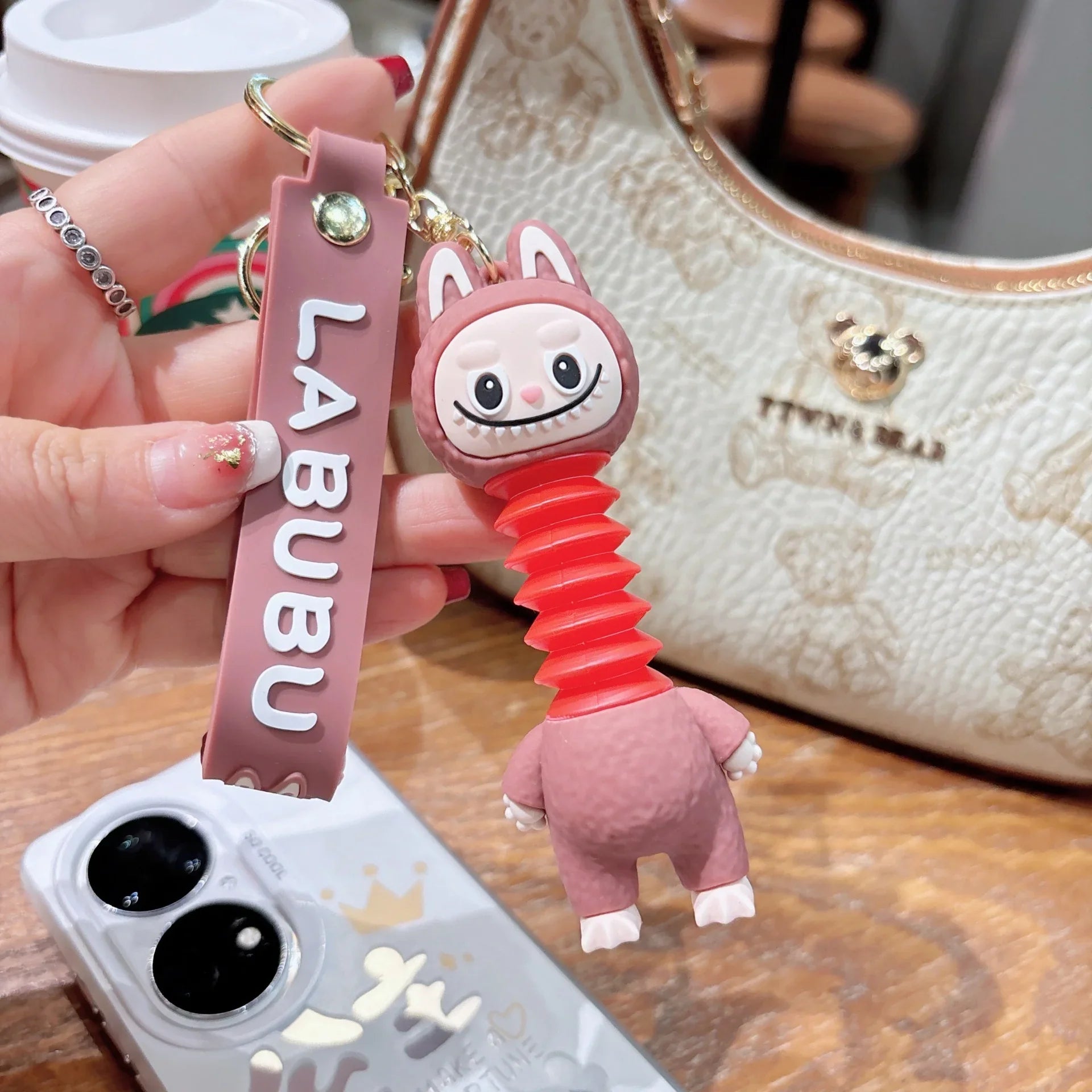 Labuboo Wiggle Neck Stretch Keychain