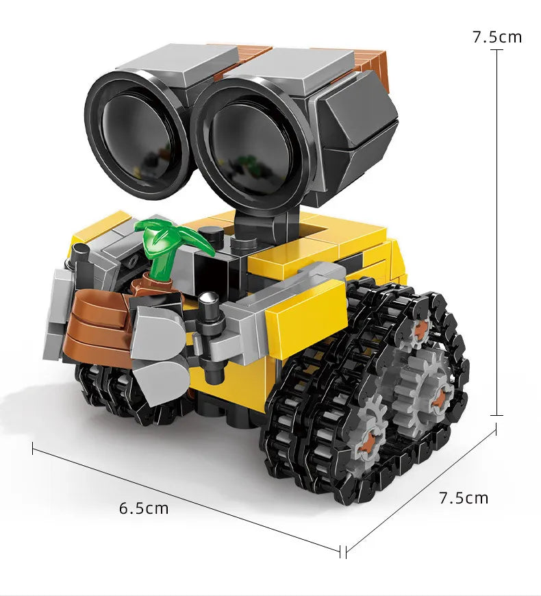 WALL-E Mini Robot Interlocking Building Blocks (217 Pcs)