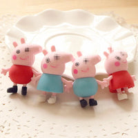 Peppa & George Pig Mini Erasers (Set of 2)