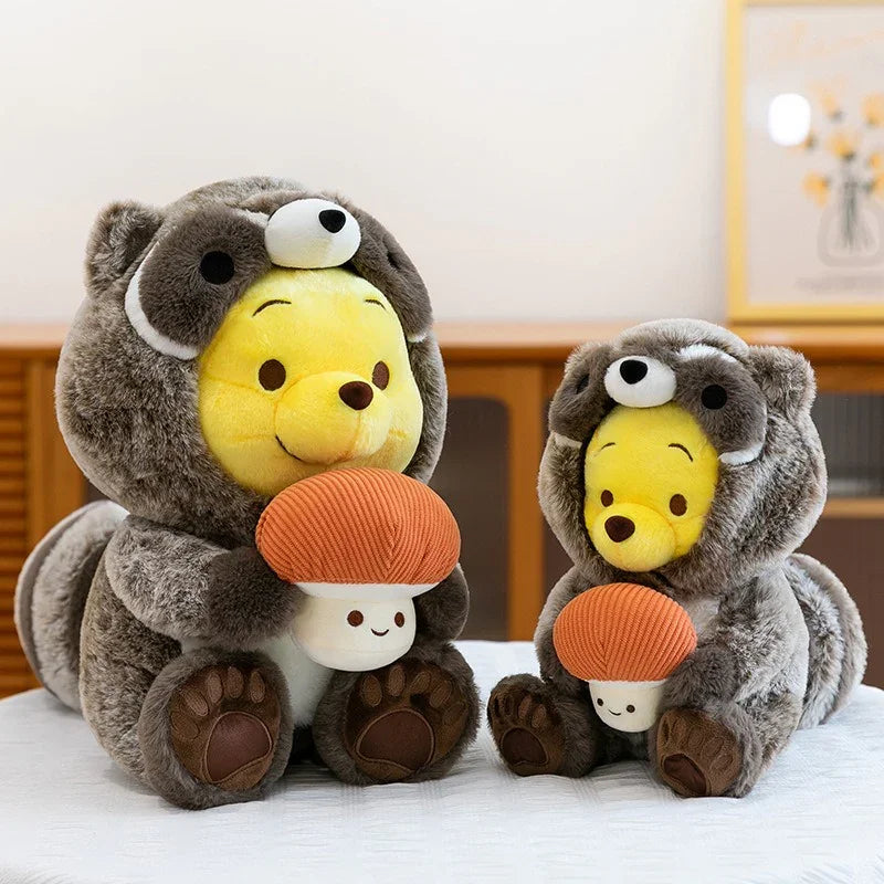 Raccoon Cosplay Honey Bear Plush