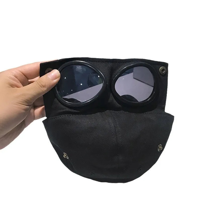 First Lens Hip Hop Aviator Sunglasses Cap