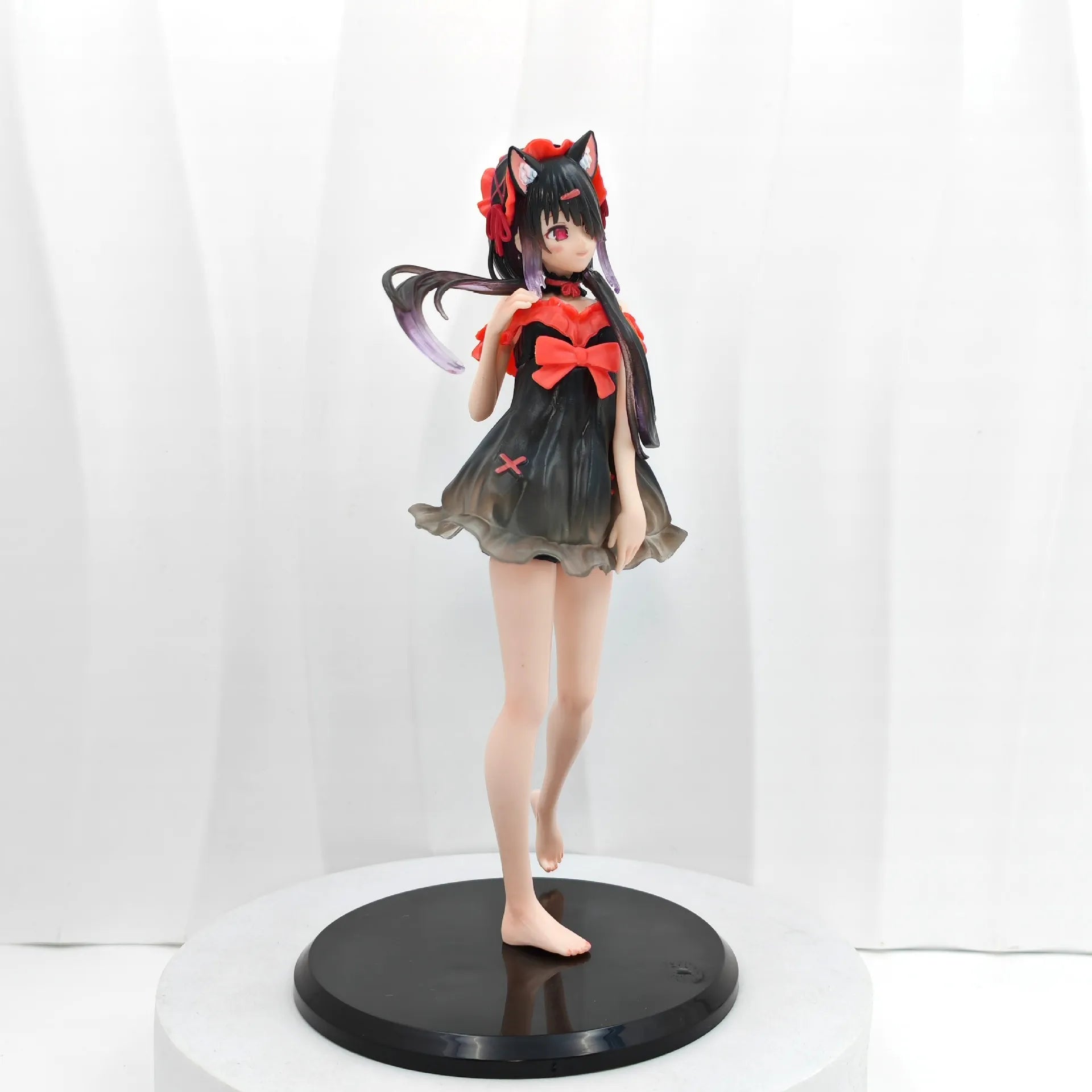 Kurumi Tokisaki Cat Ear Maid Figure (21 cm)