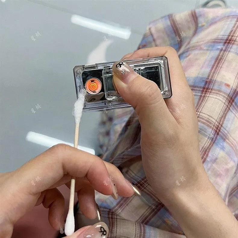 Sparkle Snug Sanliou Induction Case Lighter