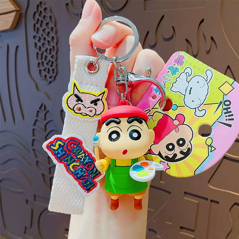Shinichan Hula & Paint Premium Keychain