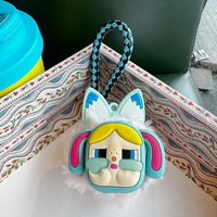 Cry Baby Luxe Leather Lanyard Keychain