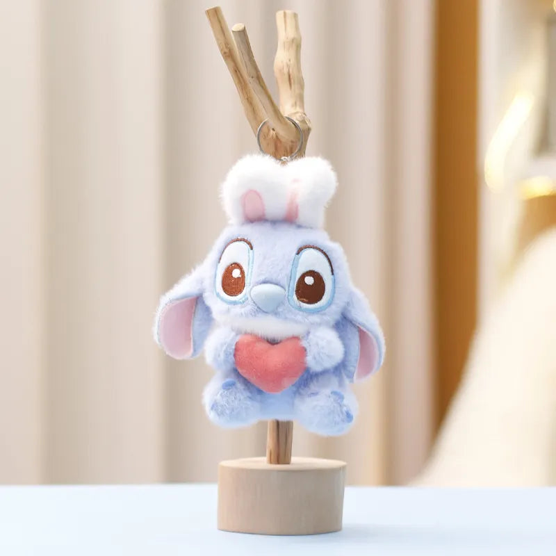 Cosmic Alien Bunny Snuggler Keychain