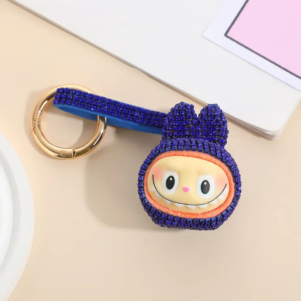 Labuboo Crystal Face Luxury Keychain
