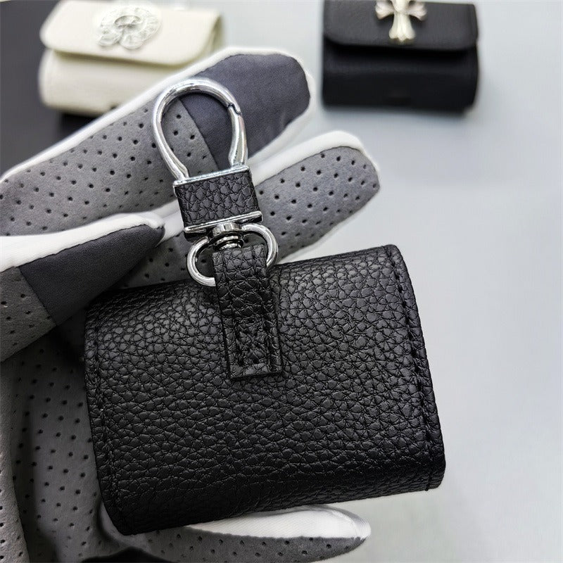 ChromeH Style Pebble Leather Case (For AirPods)