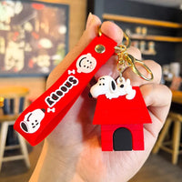 Peanuts Snoopy & Charlie Friendship Keychain